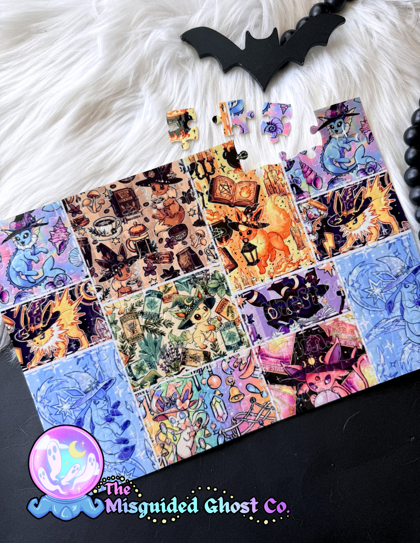 Eeveelution Patchwork Puzzle