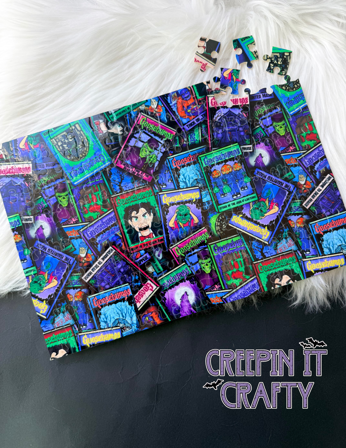 Spooky Books Puzzle