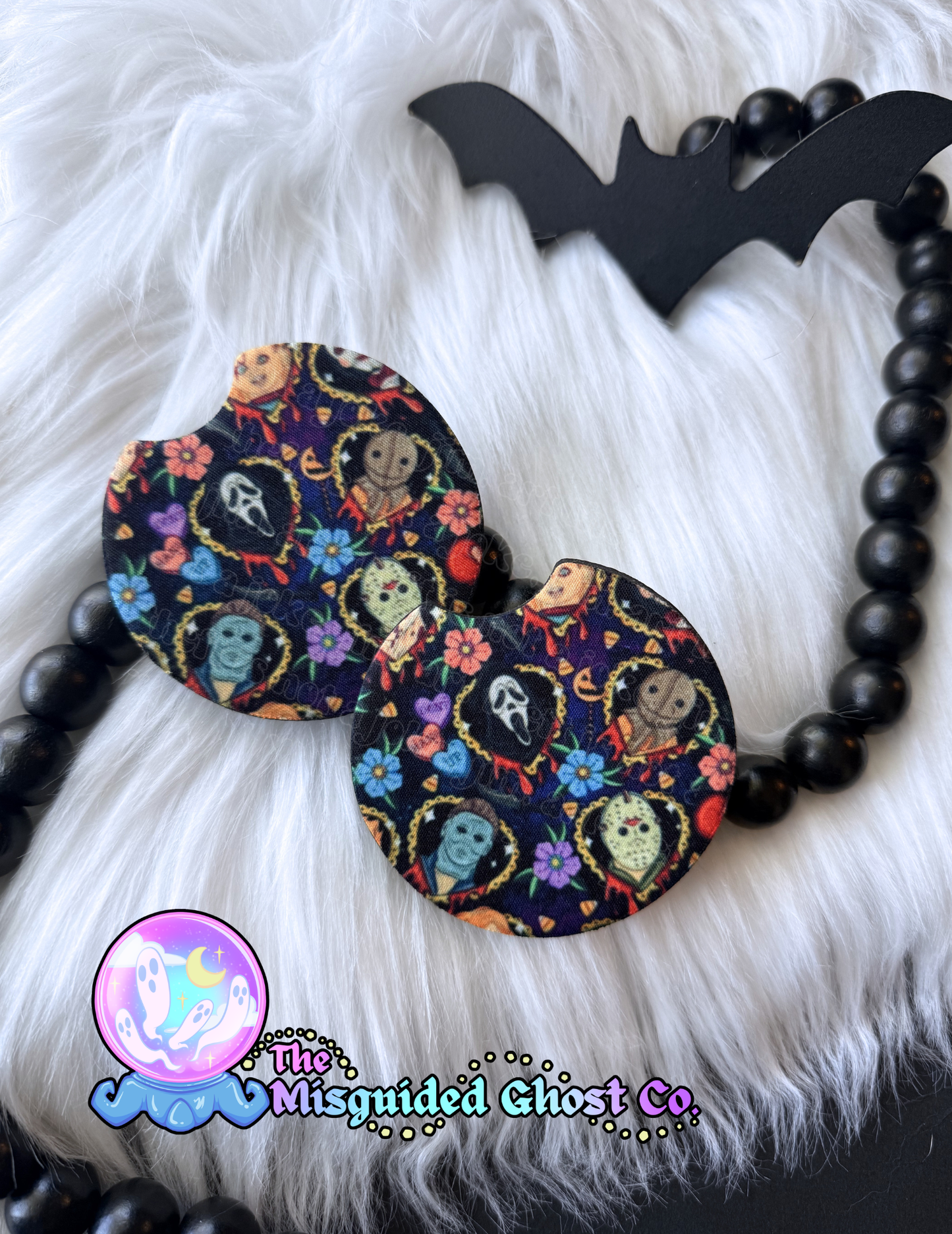 Horror Hearts Coasters