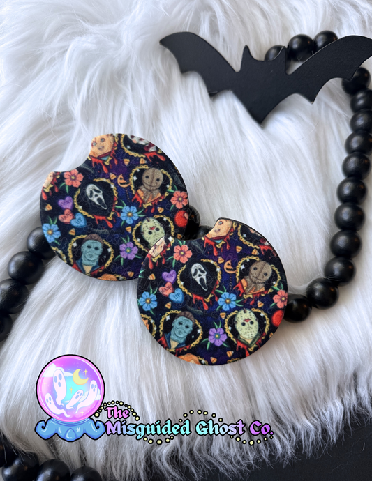 Horror Hearts Coasters