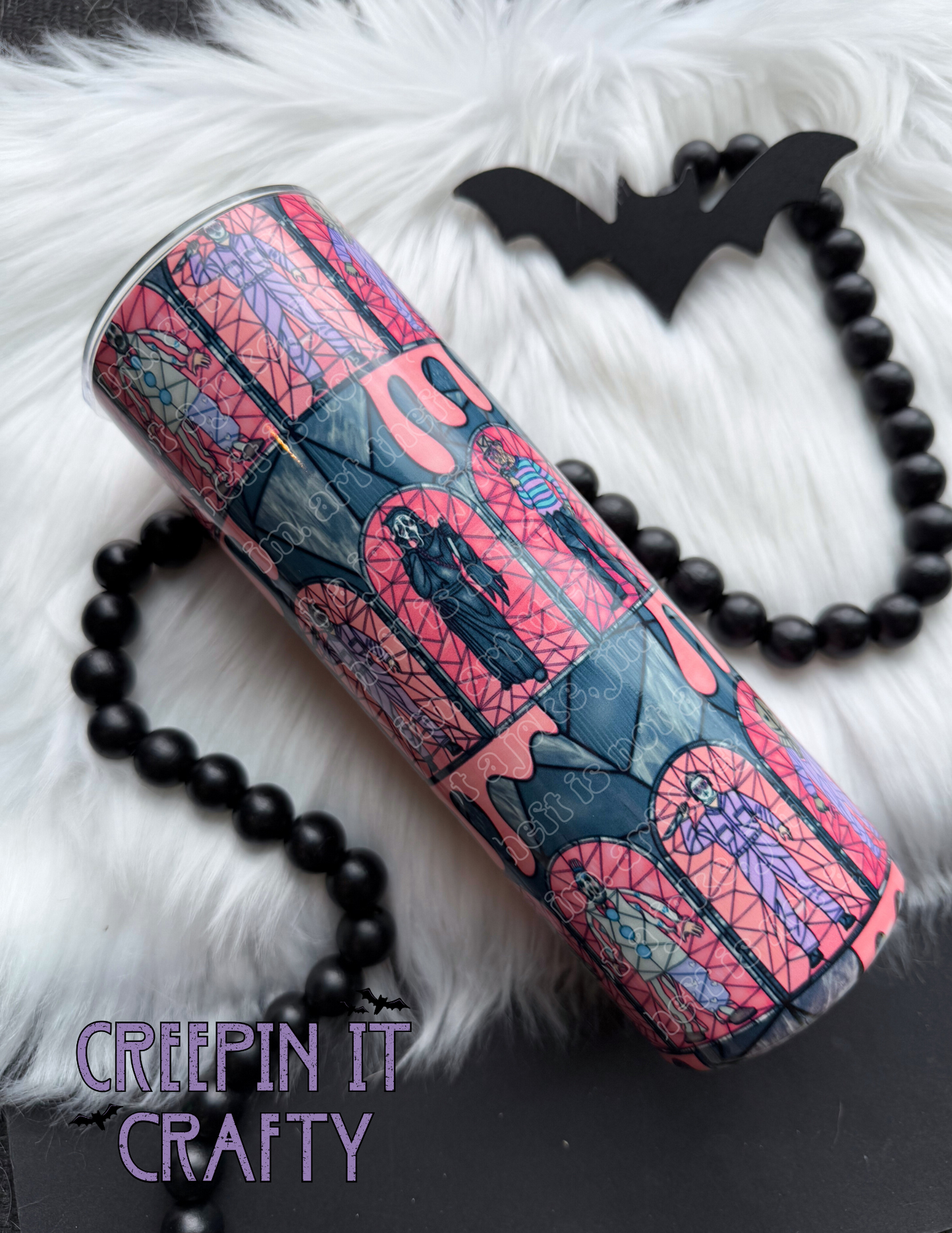 Horror Glass- pink